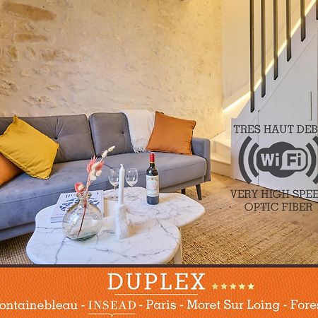 Veneux-les-SablonsDuplex standing 7min➤Fontainebleau-INSEAD⎮45min➤Paris公寓 外观 照片