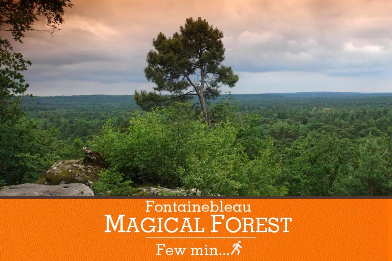 Veneux-les-SablonsDuplex standing 7min➤Fontainebleau-INSEAD⎮45min➤Paris公寓 外观 照片