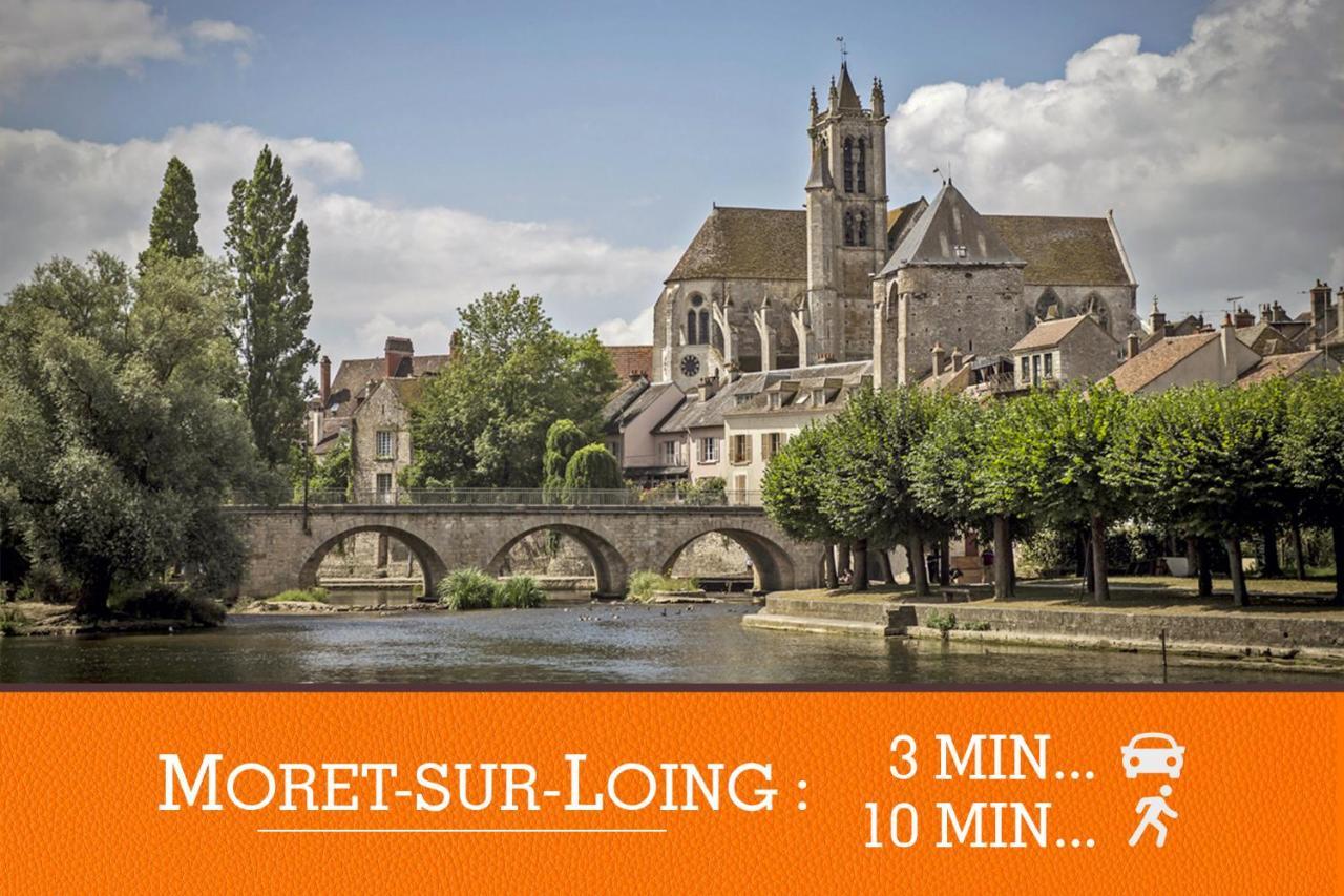 Veneux-les-SablonsDuplex standing 7min➤Fontainebleau-INSEAD⎮45min➤Paris公寓 外观 照片
