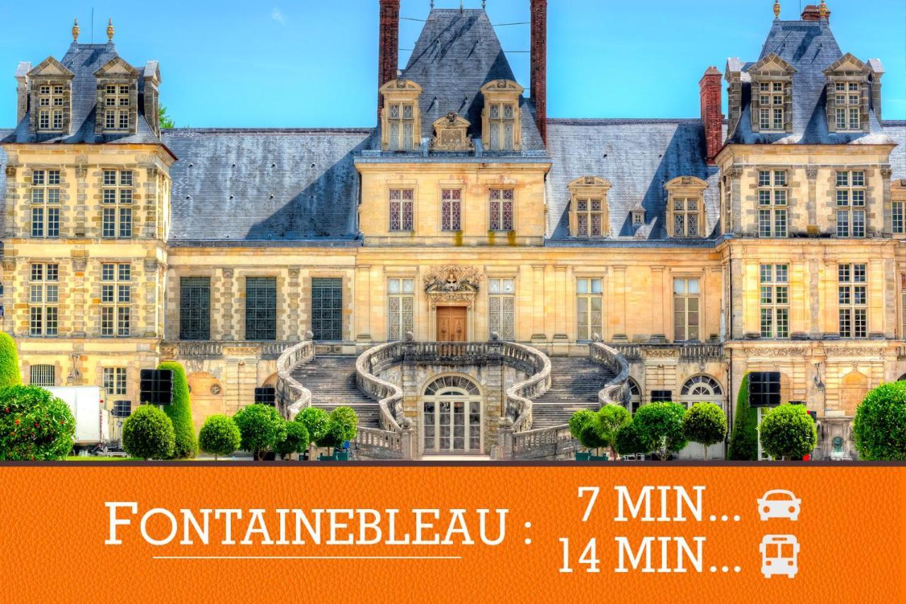 Veneux-les-SablonsDuplex standing 7min➤Fontainebleau-INSEAD⎮45min➤Paris公寓 外观 照片